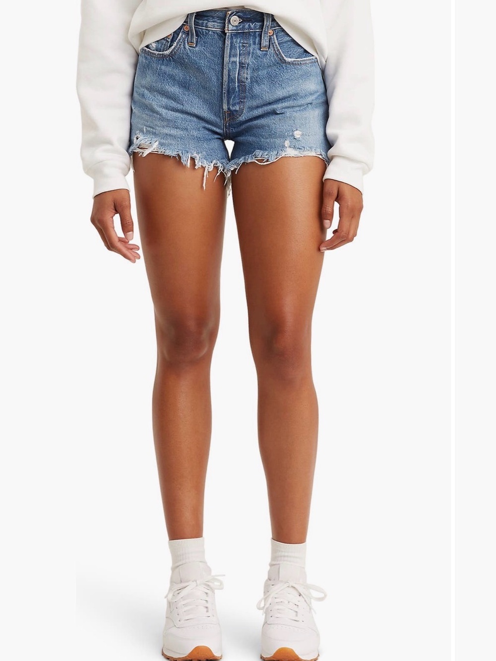 Levi’s 501 Cut Off Shorts - Picture 2 of 9